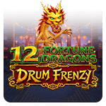 12 Fortune Dragons Drum Frenzy by Microgaming