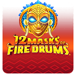 12 Masks of Fire Drums
