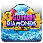 3 Glittery Diamonds