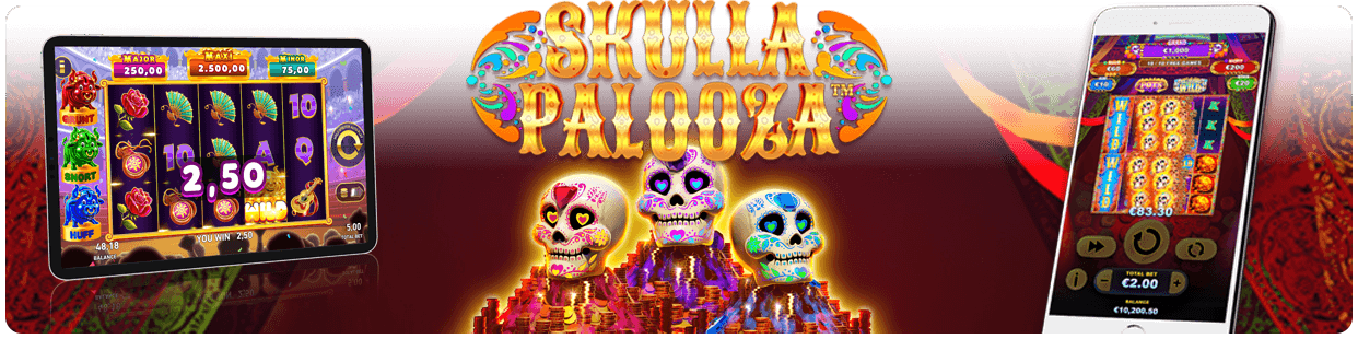 SKULLAPALOOZA by Playtech