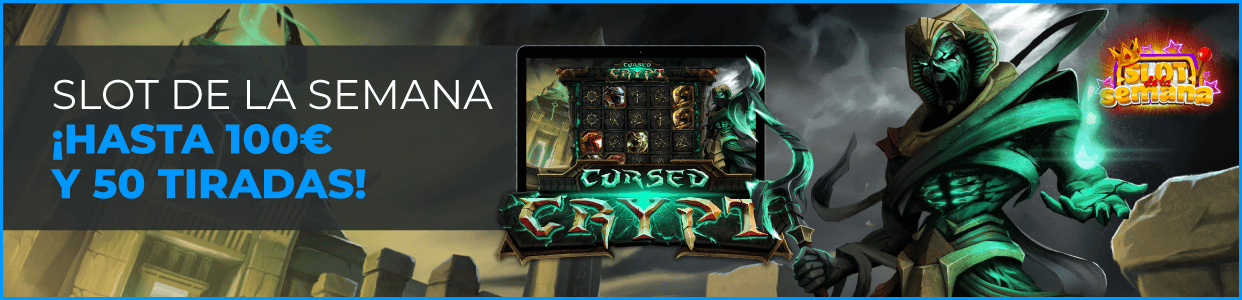 Slot de la semana en Enracha ¡Cursed Crypt!