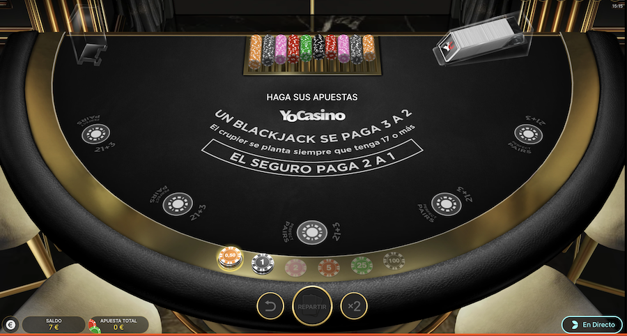 Blackjack de YoCasino 