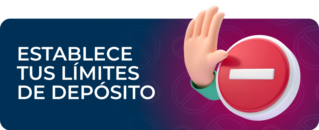 Establece tus límites de depósito
